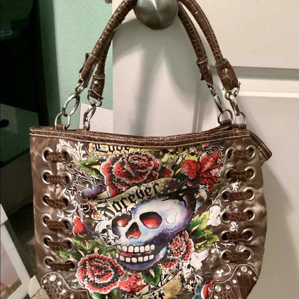 Ed Hardy Inspired Purse